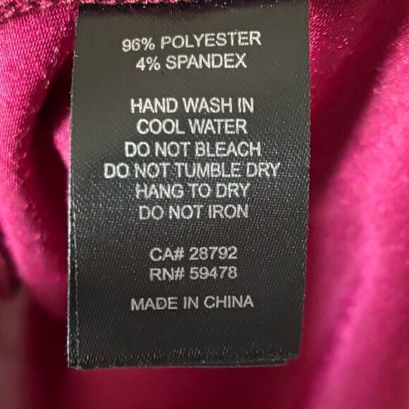 House Of Harlow 1960 Velvet Mini Burgundy Dress Ruched Shirt Size S - Picture 10 of 10